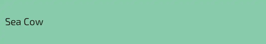 Sea Cow 